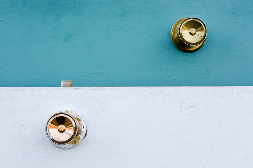 gold door knob