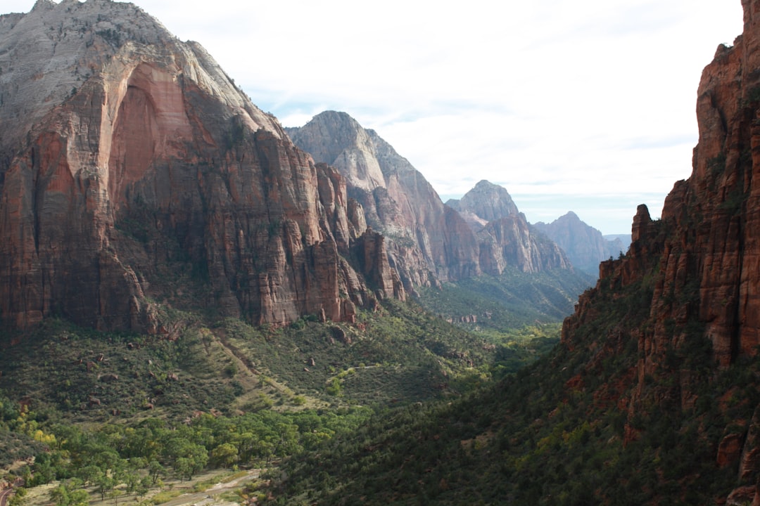aerial shot of mountains,