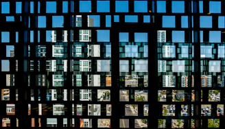 Visual of a secure shield icon overlaying a city skyline representing protection.