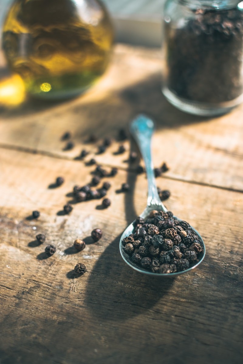 Madagascar black peppercorns