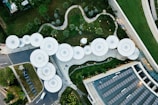 aerial photography of city building