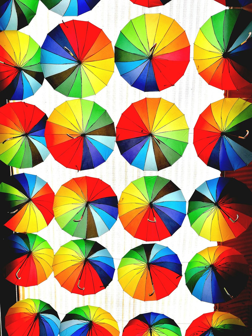 Hängende Regenschirm-Dekore
