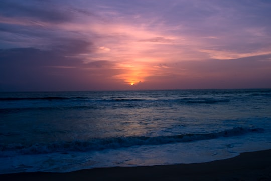 seashore during golden hour in Mangaluru India