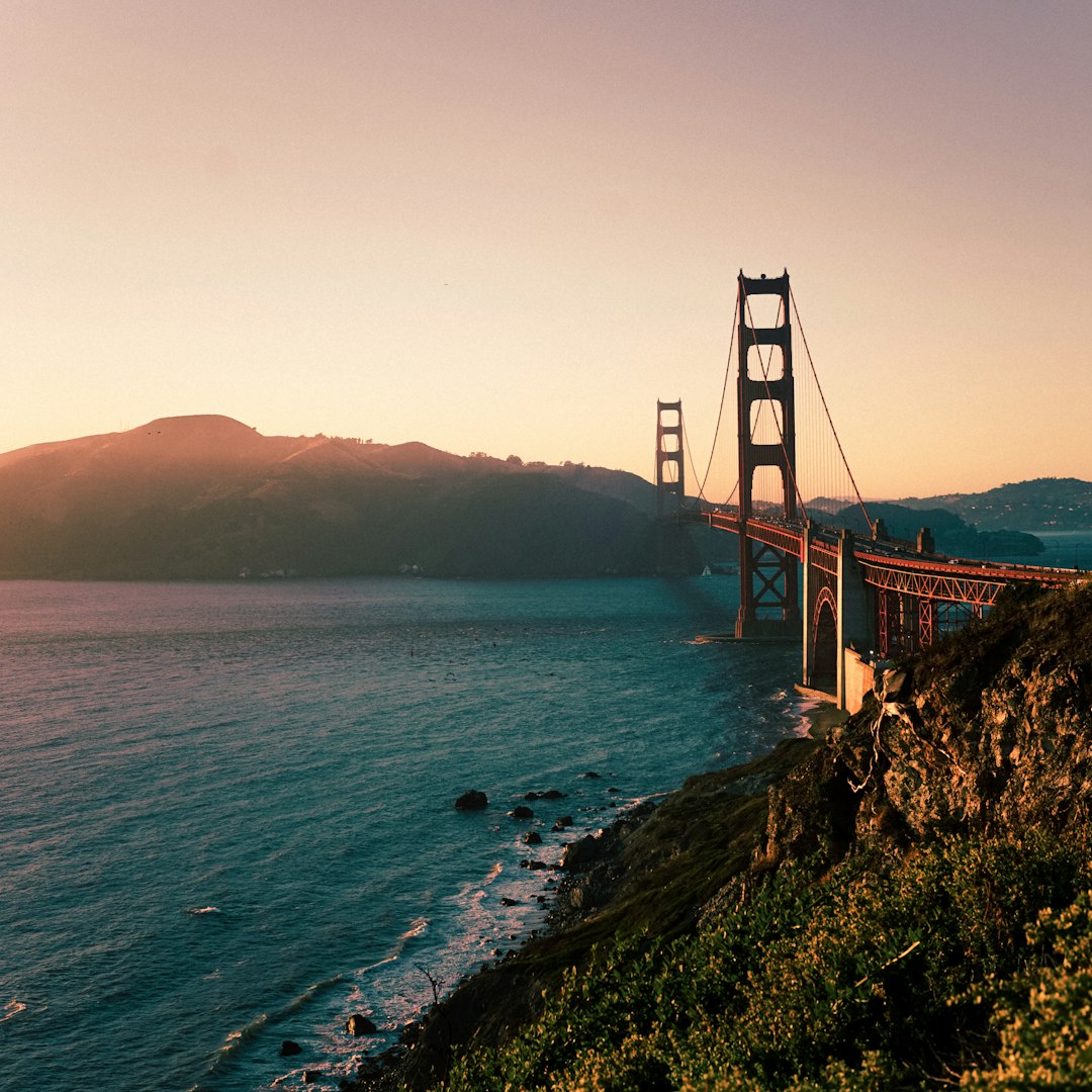 Suspension bridge photo spot Golden Gate Bridge Vista Point Oakland Bay Bridge