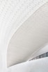white concrete ceiling