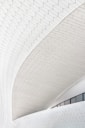 white concrete ceiling