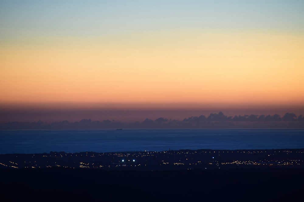 silhouette photography of buildings