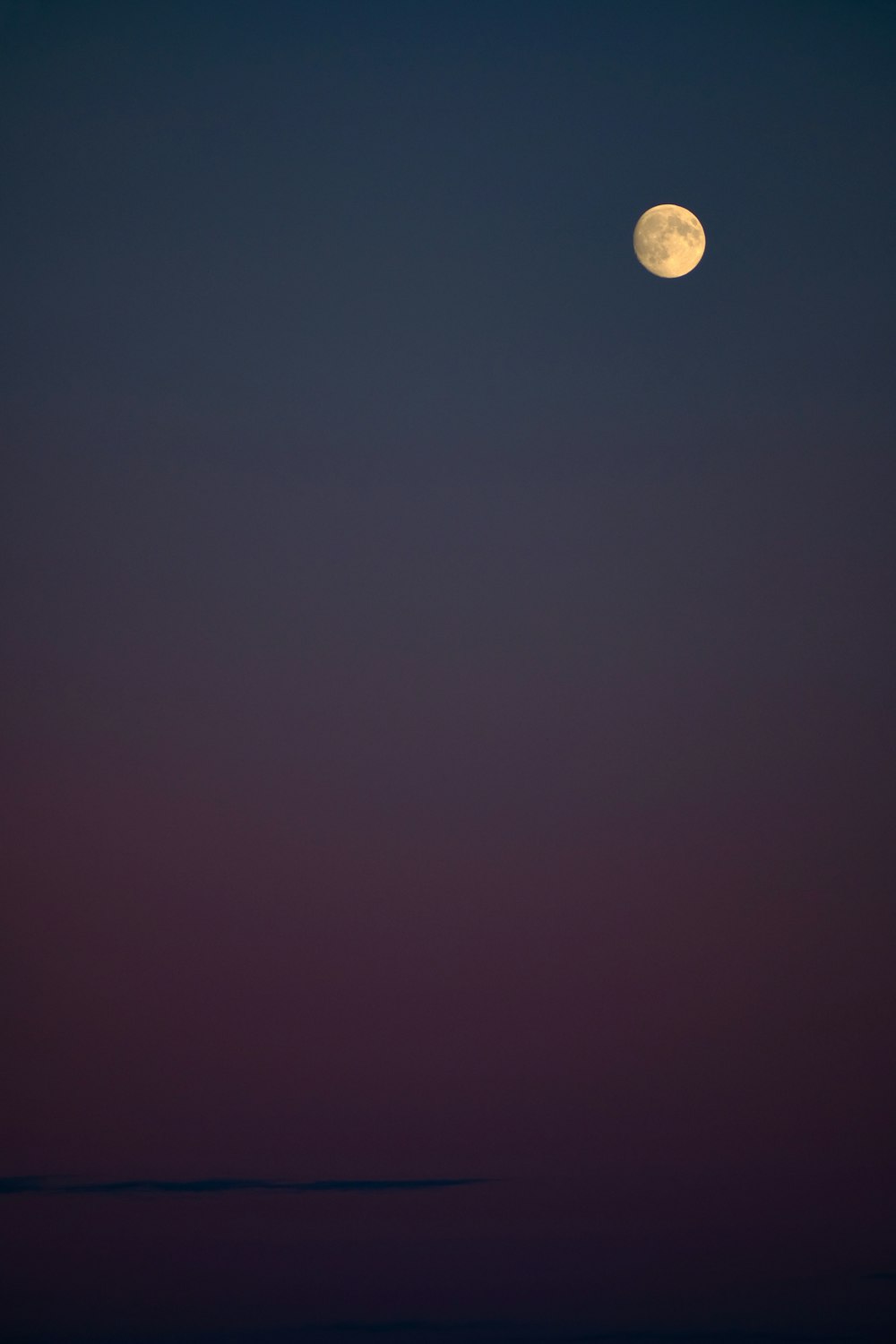 fotografia da lua