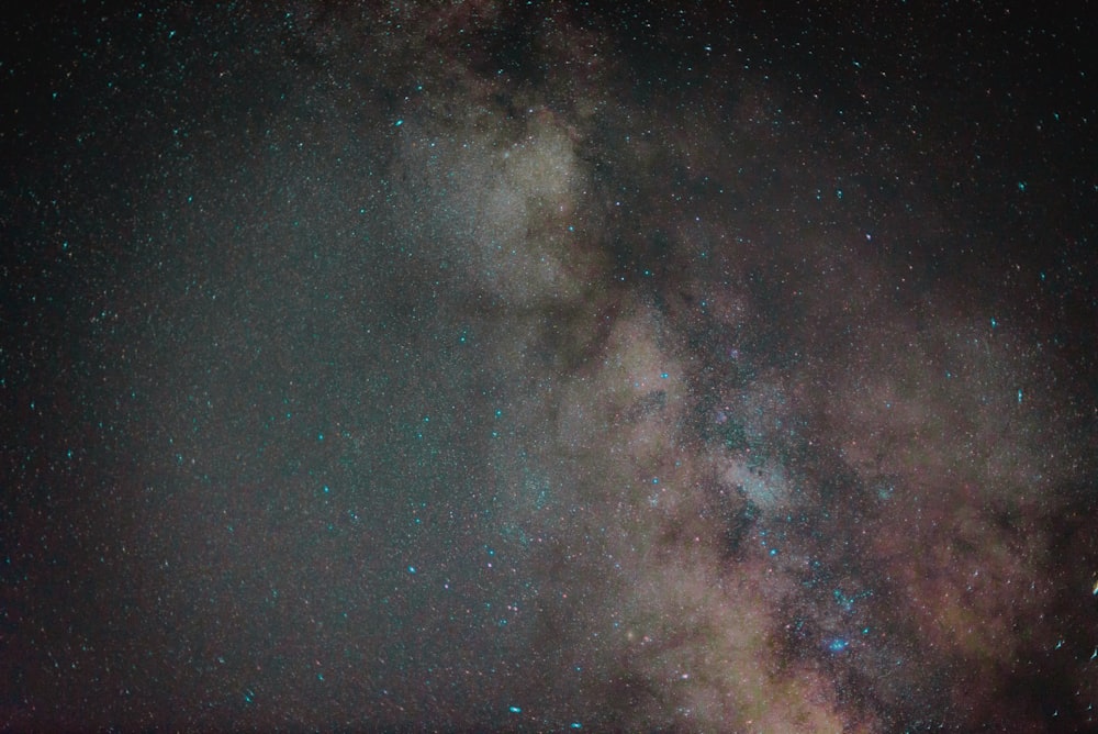 milky way at night