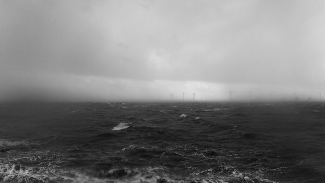 aerial photography of body of water, Windmonster
