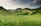 green hills with forest under cloudy sky during daytime