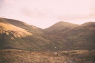 A serene landscape featuring soft colors and gentle curves.