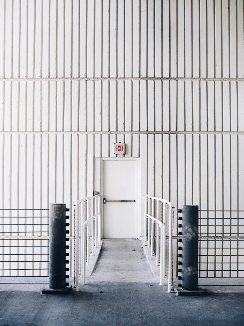 Fire exit door