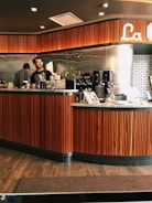 Screenshot of a sleek, modern website designed for a local Oceanside coffee shop.