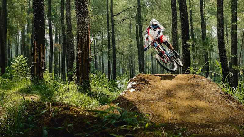 Hardtail stunt action 3