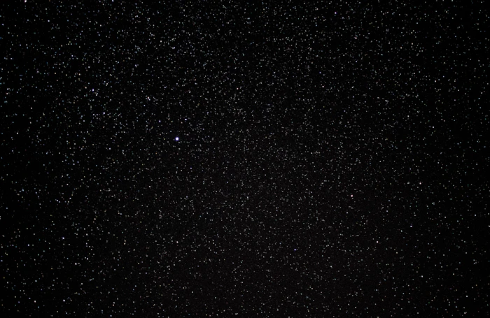 Milky Way across the night sky