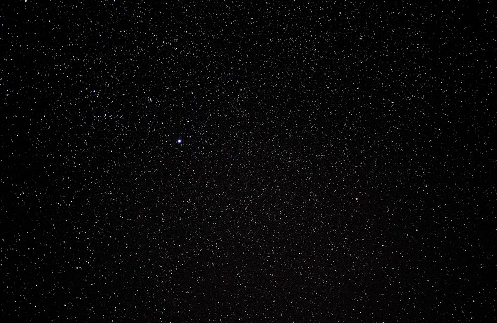 fotografía del cielo estrellado