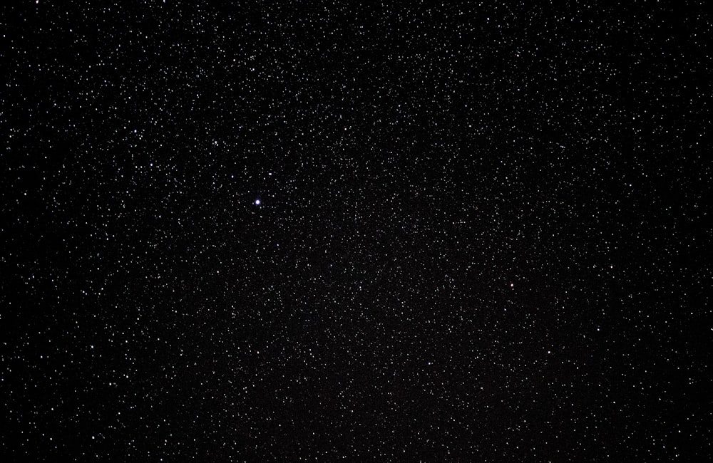 Fotografía de cielo estrellado