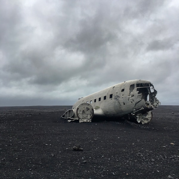 This was from my unforgettable trip to “Mars”. We took an 11pm night hike to the plane wreck on the black beach in South Iceland. The wind was fierce and the rain felt like small projectile pebbles. The torturous weather made the 2.5 mile walk feel like 10, but the first site of the plane so rewarding.by Josh Seff