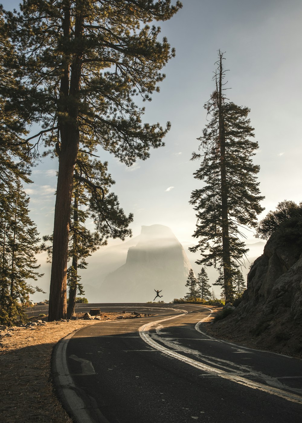 photo of concrete road