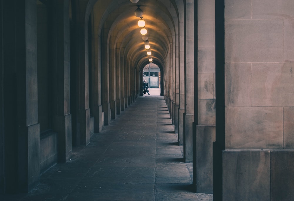 photo of empty hallway