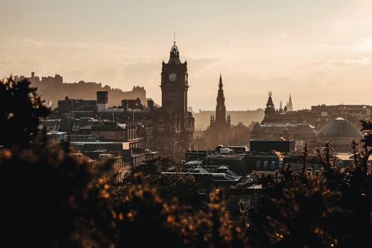 Big Ben, London in Calton Hill United Kingdom