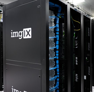 black ImgIX server system