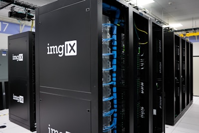 black ImgIX server system