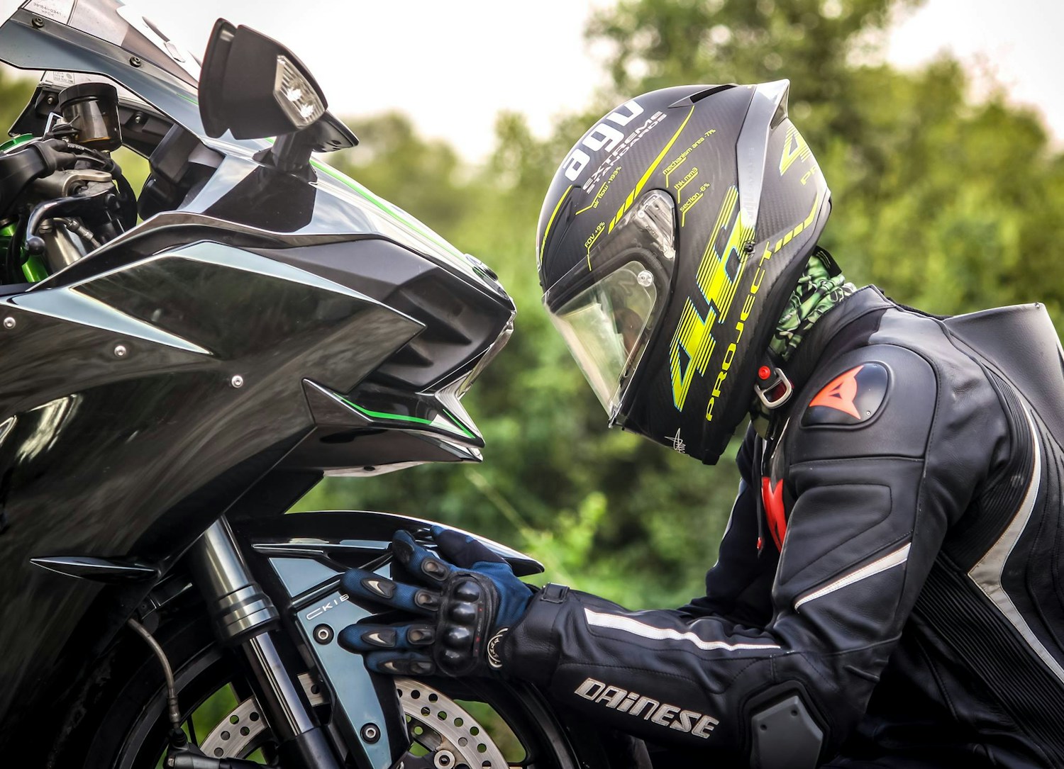 Motorcycle accessories display