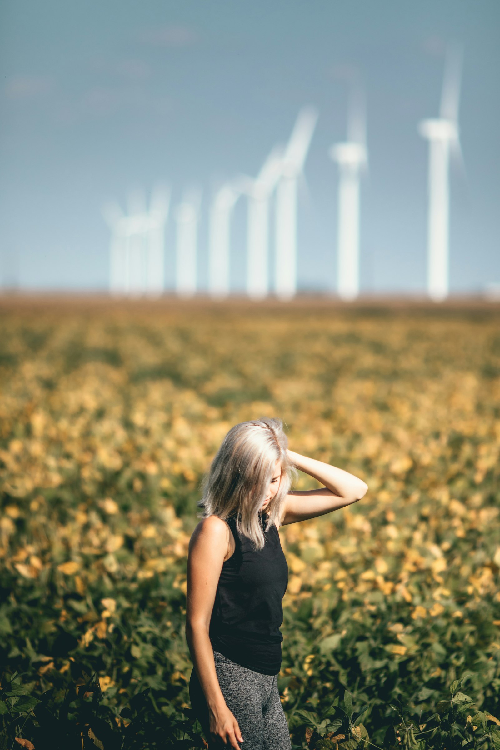 Canon EOS 7D Mark II sample photo. Woman holding her hair photography