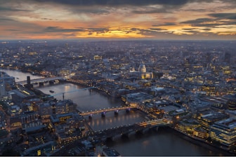 aerial view photography of the city