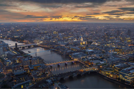aerial view photography of the city