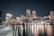 architectural photography of city