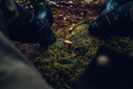 close-up photo of person's feet