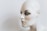 A close-up of a full lace wig displayed on a mannequin head.