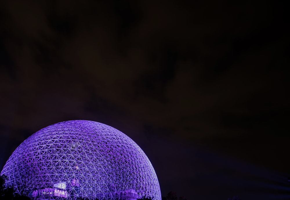 purple dome illustration
