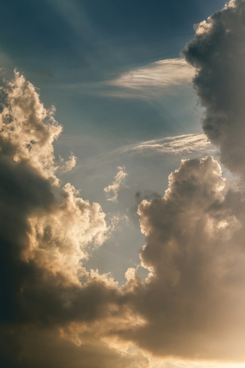 Fotografie der Wolke