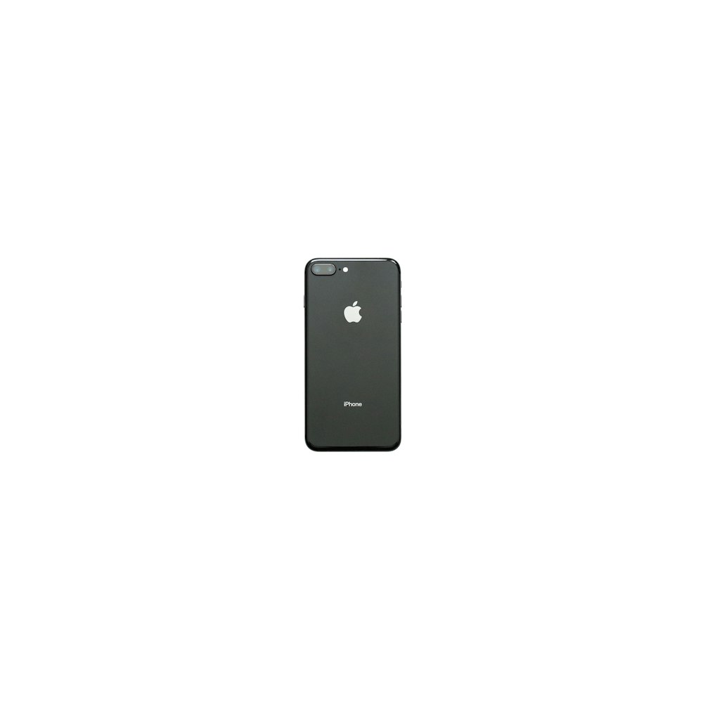 iPhone 7 Plus noir sur surface blanche