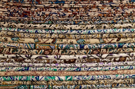 assorted-color textile lot