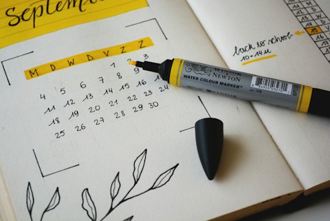 Planificación con calendario