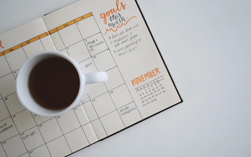 Content planning calendar