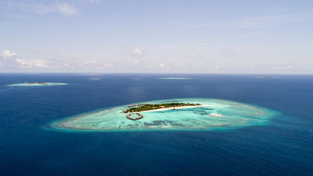 Fotografía de paisaje de la isla