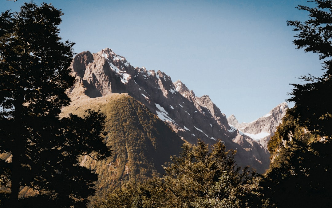 mountain covered by snow landscape photography