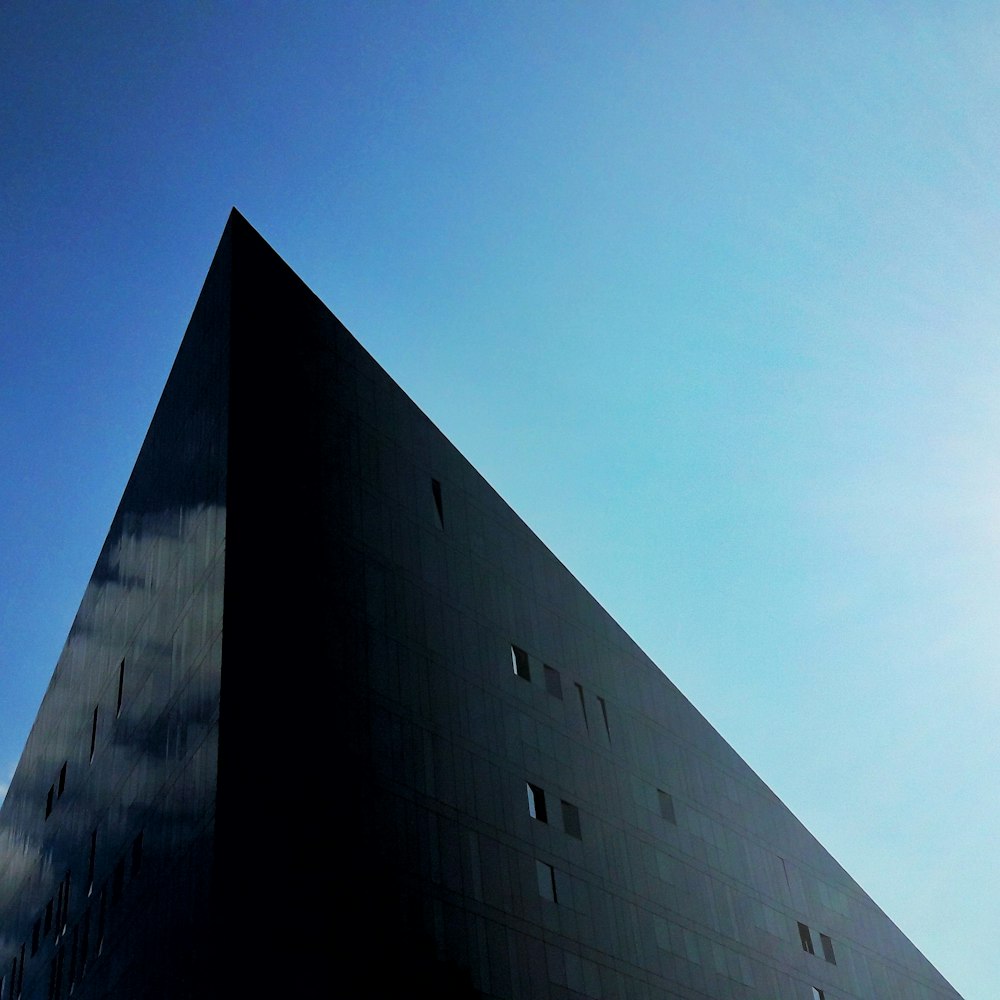 black building under clear sky during daytime