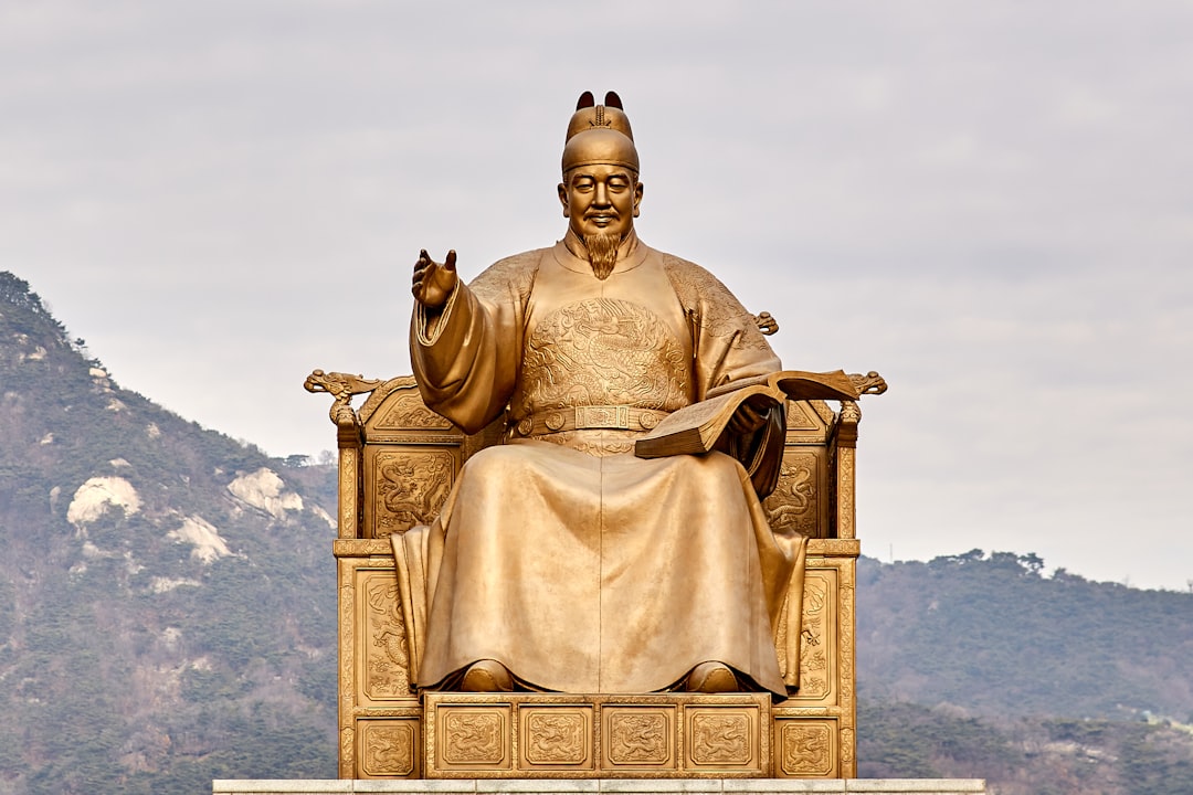 Landmark photo spot Seoul Gwanghwamun Square