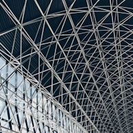 An elegant metal lattice that combines art and engineering.