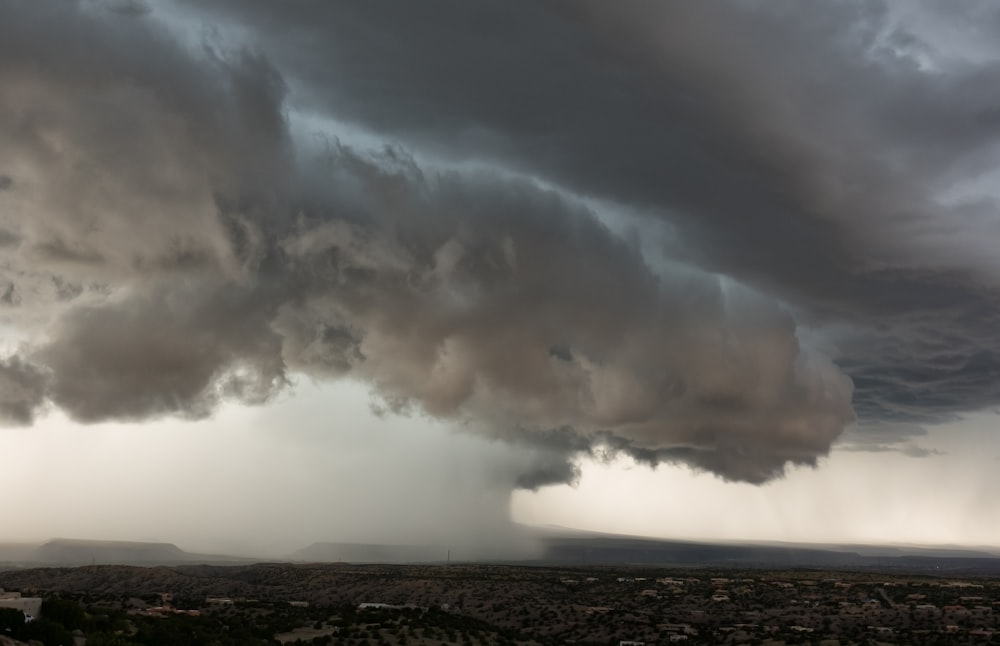 Vue de la tornade