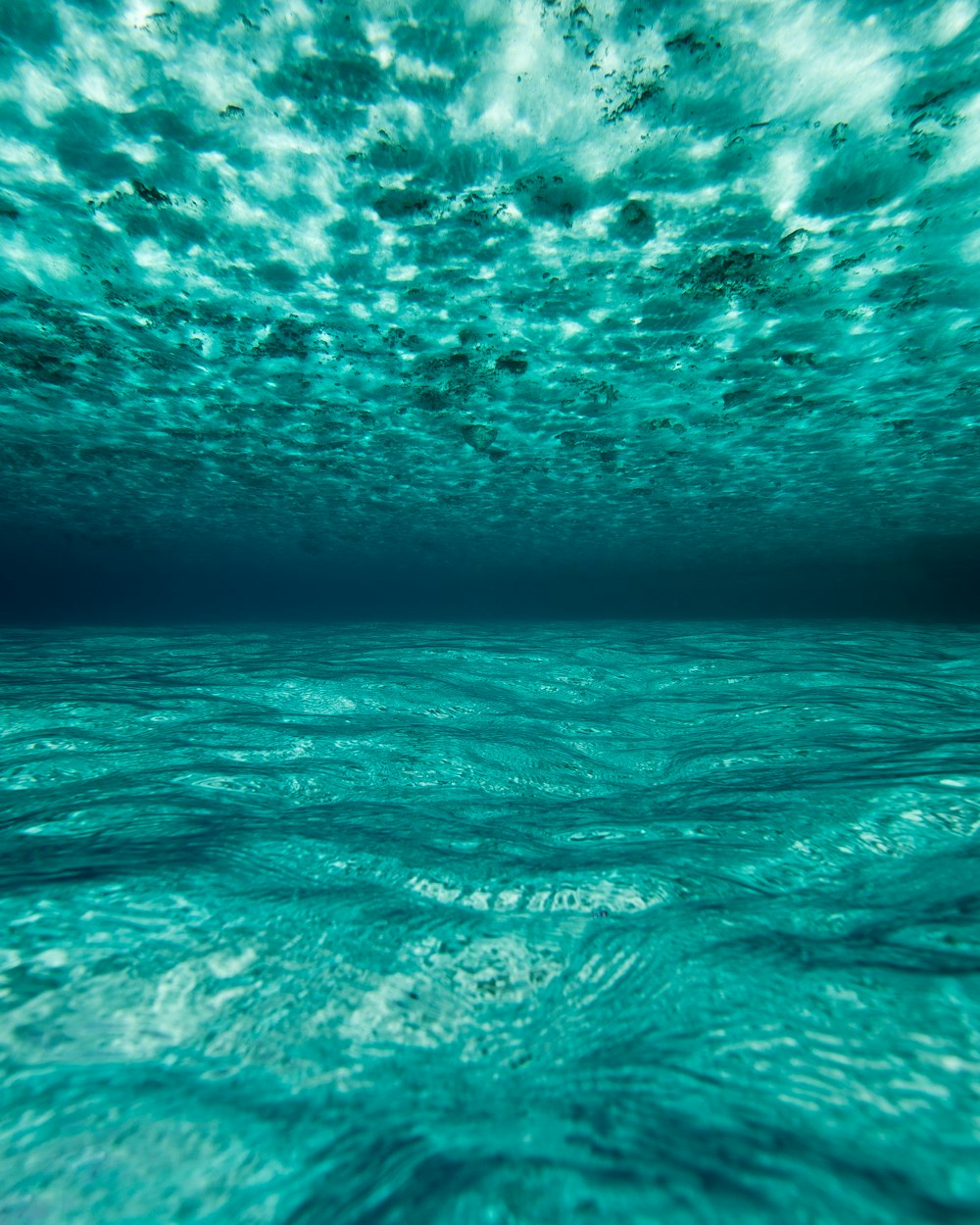 Cuerpo de agua azul