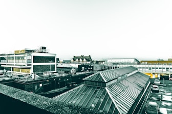 aerial photography of the city
