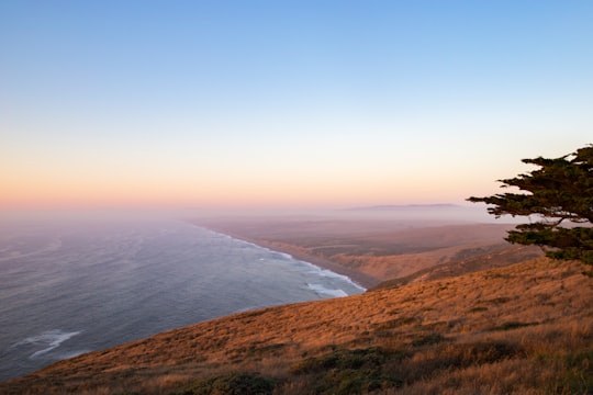 shoreline during daytime in Point Reyes National Seashore United States